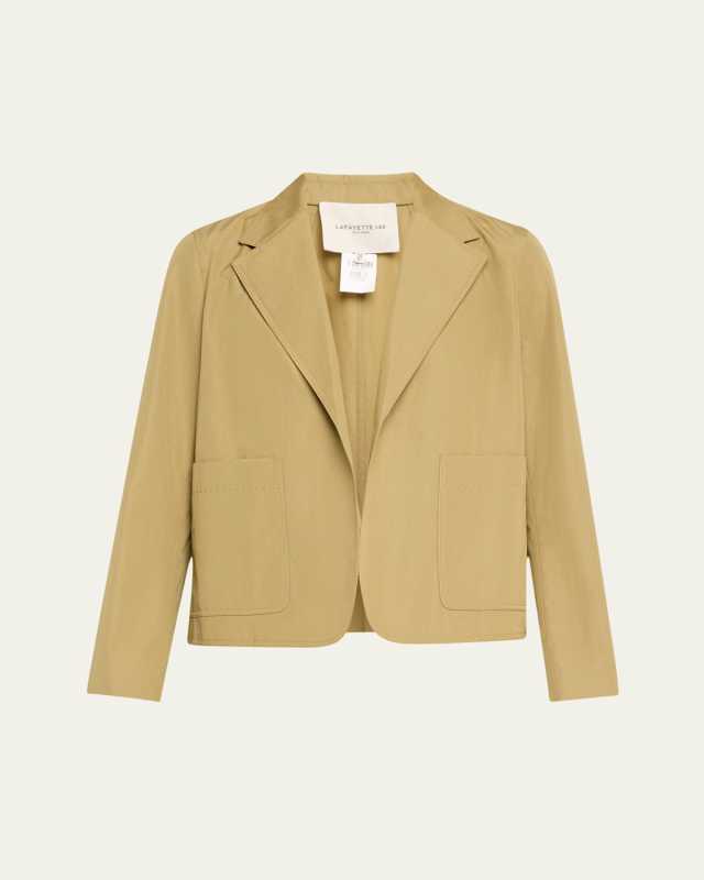 Open-Front Cotton Boyfriend Blaz